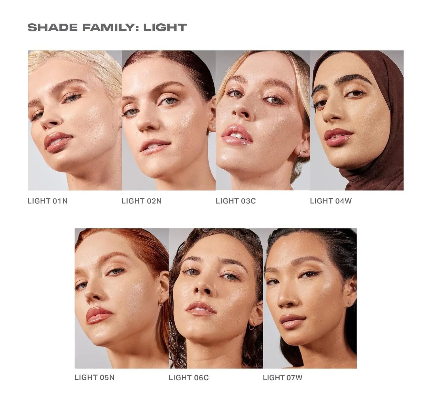 Morphe Lightform Dewy Foundation - Extended Hydration Foundation Makeup with a Lasting, Natural Radiant Finish - Long-Wearing Formula with Buildable, Medium Coverage - Light 01N (1.01 fl oz)