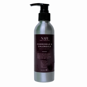 NAFI Deeply Moisturizing Chamomile & Skin Nourishing Calendula Moisturizer Cream 150ml With Shea Butter & Almond Milk, Product Of UK