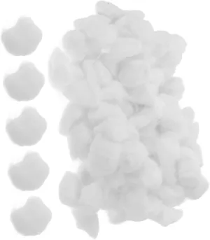 Nail Gel Removal Cotton Cotton Balls for Spa Salon Daily Cleaning Gentle Texture