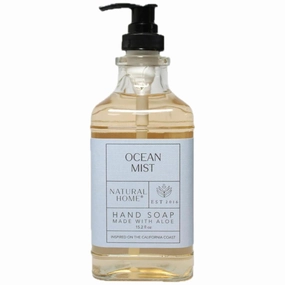Natural Home Ocean Mist Hand Soap with Aloe, California Coast Inspired, 15.2 fl oz