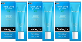 Neutrogena Hydro Boost Gel-Cream iYxYs, 3Units (.5 Ounce)