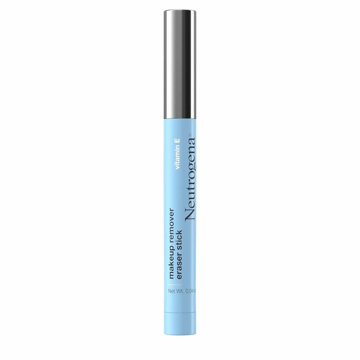 Neutrogena Makeup Remover Eraser Stick with Vitamin E, Easy-to Use & Travel-Friendly Makeup Removing Gel Pen for On-the-Go Touch-Ups of Stray or Smudged Eyeliner, Lipstick, & More, 0.04 oz (Pack of 2)
