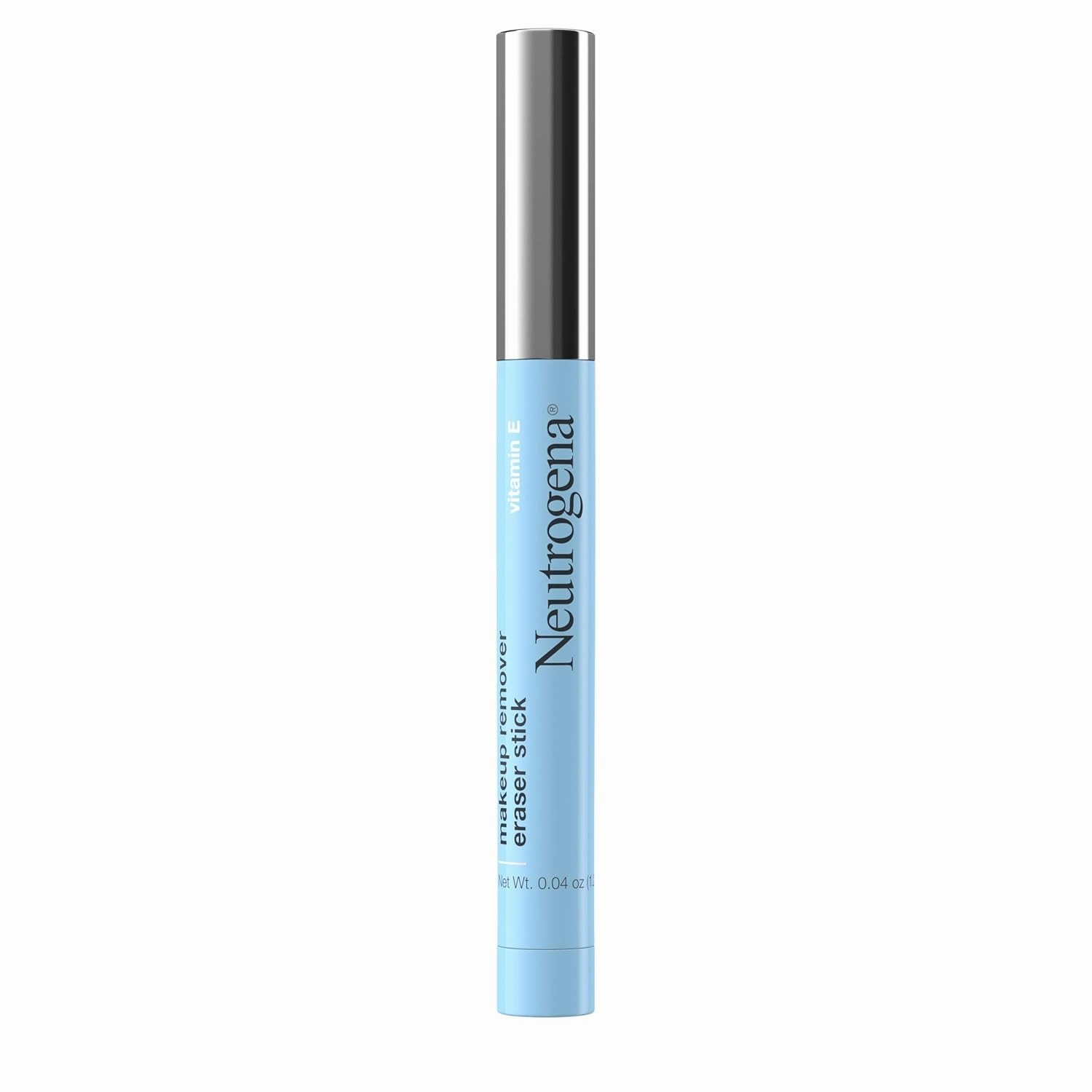 Neutrogena Makeup Remover Eraser Stick with Vitamin E, Easy-to Use & Travel-Friendly Makeup Removing Gel Pen for On-the-Go Touch-Ups of Stray or Smudged Eyeliner, Lipstick, & More, 0.04 oz (Pack of 2)