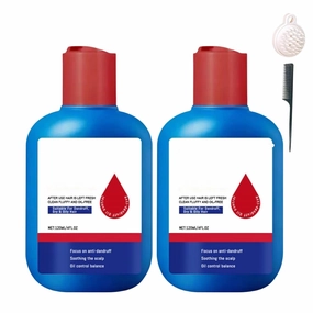 Nipori Shampoo, Nipori Oil Control Refreshing Anti-Dandruff Cleansing Shampoo for Men & Women (2pcs)