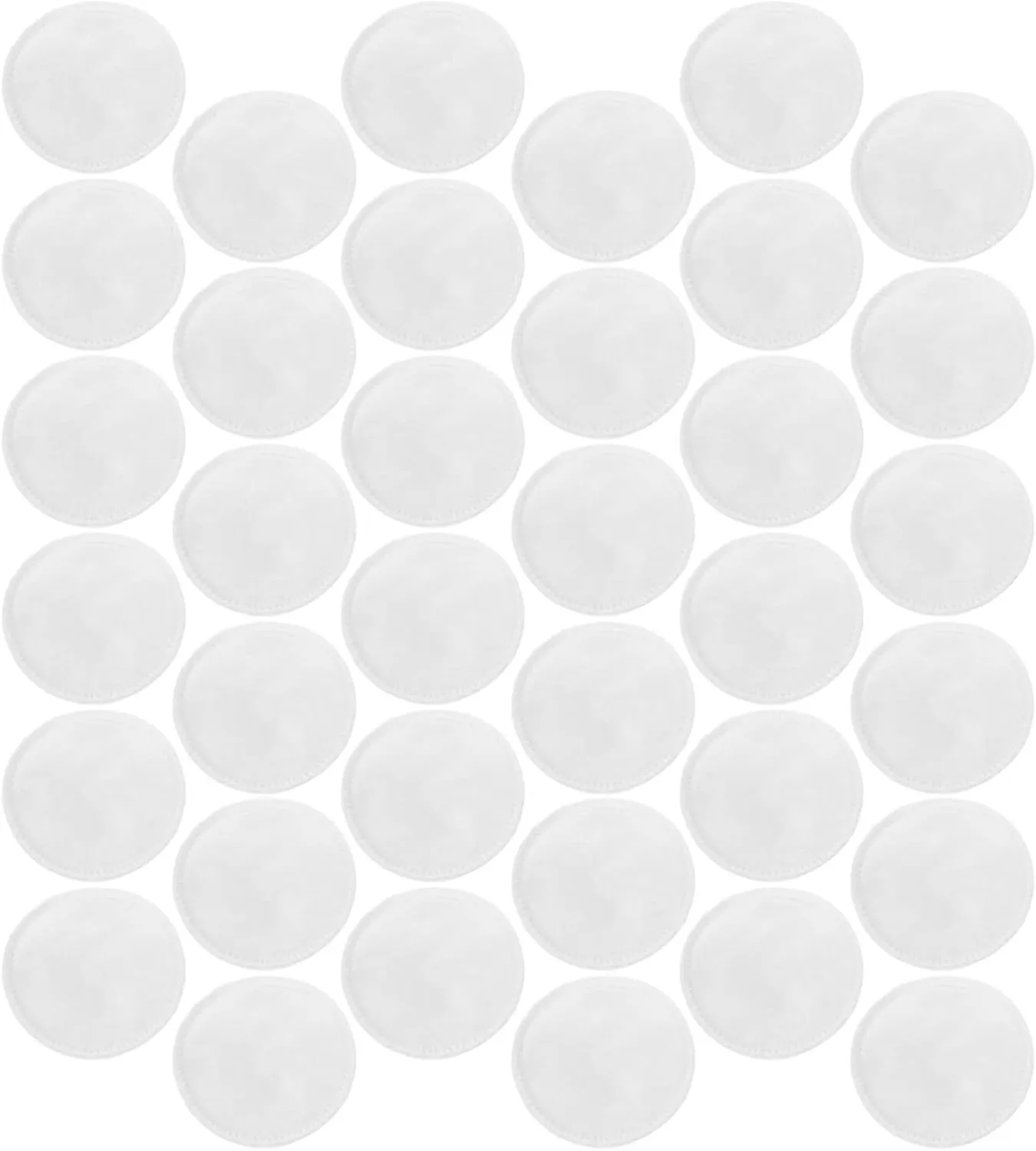 NOLITOY 2sets Makeup Remover Pads Reusable Cotton Pads for Gentle Makeup Removal for Face Eyes Lips 100 Pads 200pcs*2