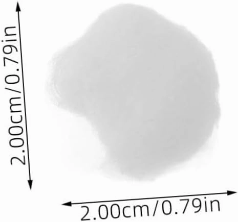 NOLITOY 3pcs 1 Absorbent Cotton Balls Makeup Remover Nail Polish Removal Mini Soft Gentle Travel Size