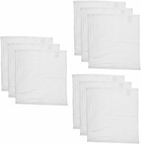 NOLITOY 3sets Cotton Washcloths Set Reusable Face Cloths Makeup Remover Soft Absorbent Perfect for Daily Routine Travel 3pcs*3