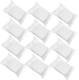Non-Woven Facial Makeup Remover Pads Compressed Cotton Rounds Travel Size Pack