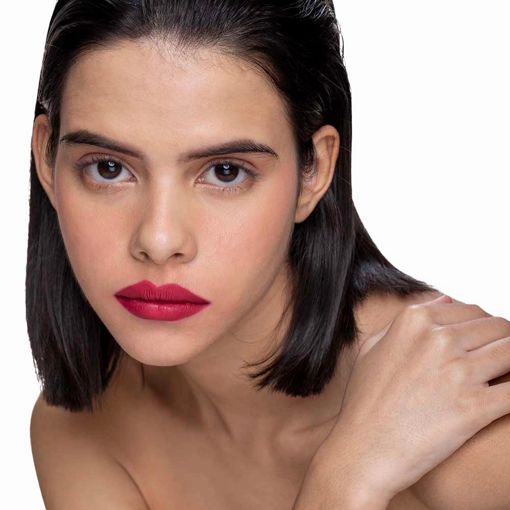 Non-Stop Airy Matte Liquid Lipstick - Pink Pepper | Transferproof I Waterproof lipstick Long Lasting I Apricot & Avocado Oil | 100% Vegan | 5ml | No Parabens, No Toxins