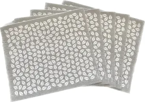 Nordhus Design X-Large Swedish Dishcloths, 5 Grey Cloths, Made in Sweden - 12 x 10 inch Reusable, Washable Cellulose Cotton Kitchen Cloths - Replace Paper Towels, Wipes, Sponges, Dish Rags