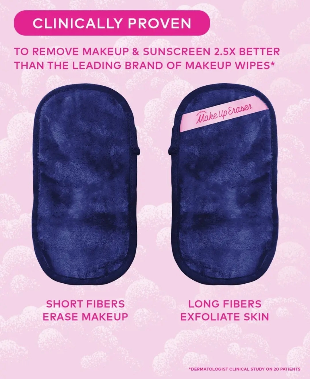 Nutcracker 3-Piece Mini Pro Holiday MakeUp Eraser Set