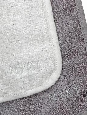 NYK1 DEEP Cleansing Exfoliating Washcloth (Pack of 2) Cleanse and Clear Reusable Makeup Remover Cloth for Face and Body - Gentle Microfiber Face Cloth with Natural Viscose Bamboo Washcloths Fibers