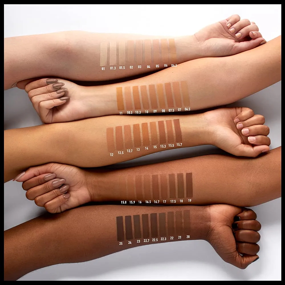 NYX PROFESSIONAL MAKEUP Can't Stop Won't Stop Foundation, 24h Full Coverage Matte Finish - Alabaster