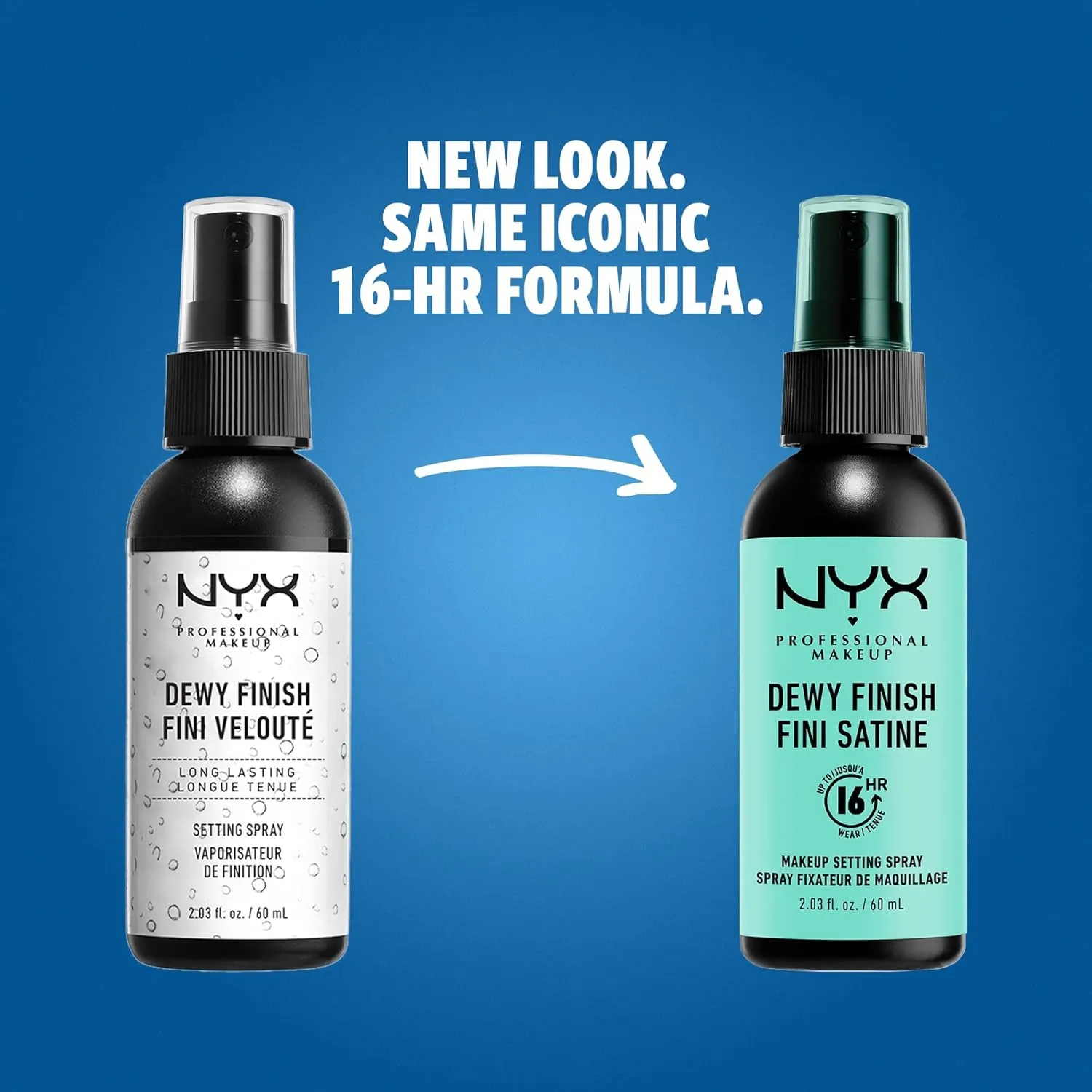 NYX PROFESSIONAL MAKEUP Vegan Smoothing Primer & Dewy Setting Spray for 16HR Makeup Wear