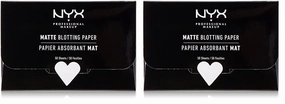 NYX PROFESSIONAL MAKEUP Matte Blotting Paper (Pack of 2)