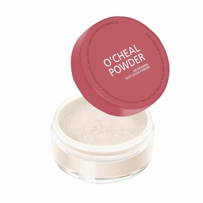 O'CHEAL Loose Setting Powder, 12HR Long-lasting face makeup, Lightweight, breathable, oil-controlling, waterproof, Vegan & Cruelty-Free (02# NATURAL, 0.53OZ)