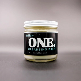 ONE. Tallow Cleansing Balm - All Natural Moisturizing Cleanser & Makeup Remover