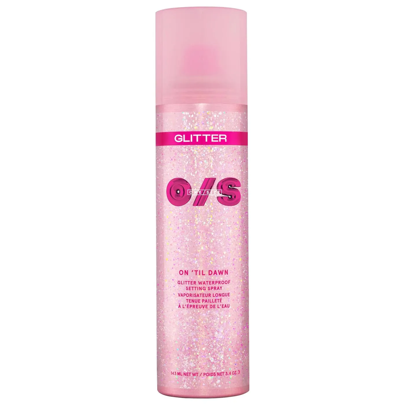 ONE/SIZE by Patrick Starrr by Patrick Starrr On 'Til Dawn GlitterWaterproof Setting Spray 3.4 oz Limited Edition