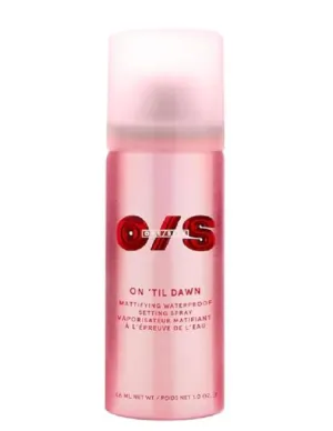 ONE/SIZE by Patrick Starrr Mini On 'Til Dawn Mattifying Waterproof Setting Spray, 16-Hour Hold, Oil-Control with Green Tea and Witch Hazel (1 oz/ 46 mL), Clear