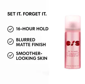 ONE/SIZE.by.Patrick.Starrr On 'Til Dawn Mattifying Waterproof Setting Spray Travel(1 oz/ 46 mL), Clear