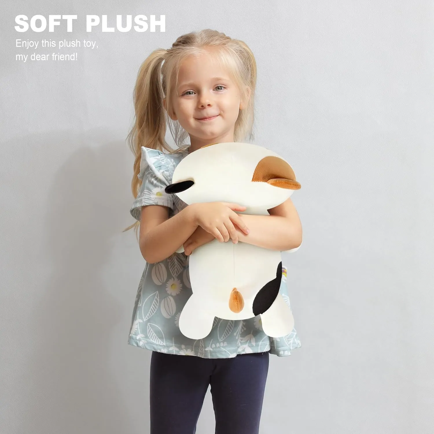 Onsoyours Original Calico Cat Plush 13 Inch Kitty Plushies Toy Kitten Stuffed Animal Soft Pillow Kawaii Plushie Gift for Kids(Calico Cat, 13")