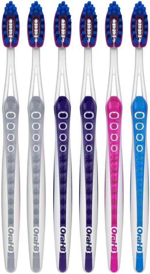 Oral-B 3D White Pro-Flex Toothbrushes, Soft, 6 Count