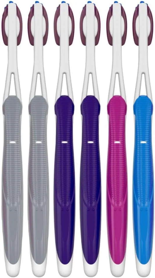 Oral-B 3D White Pro-Flex Toothbrushes, Soft, 6 Count