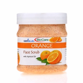Orange Face Scrub With Apricot Oil 500Ml