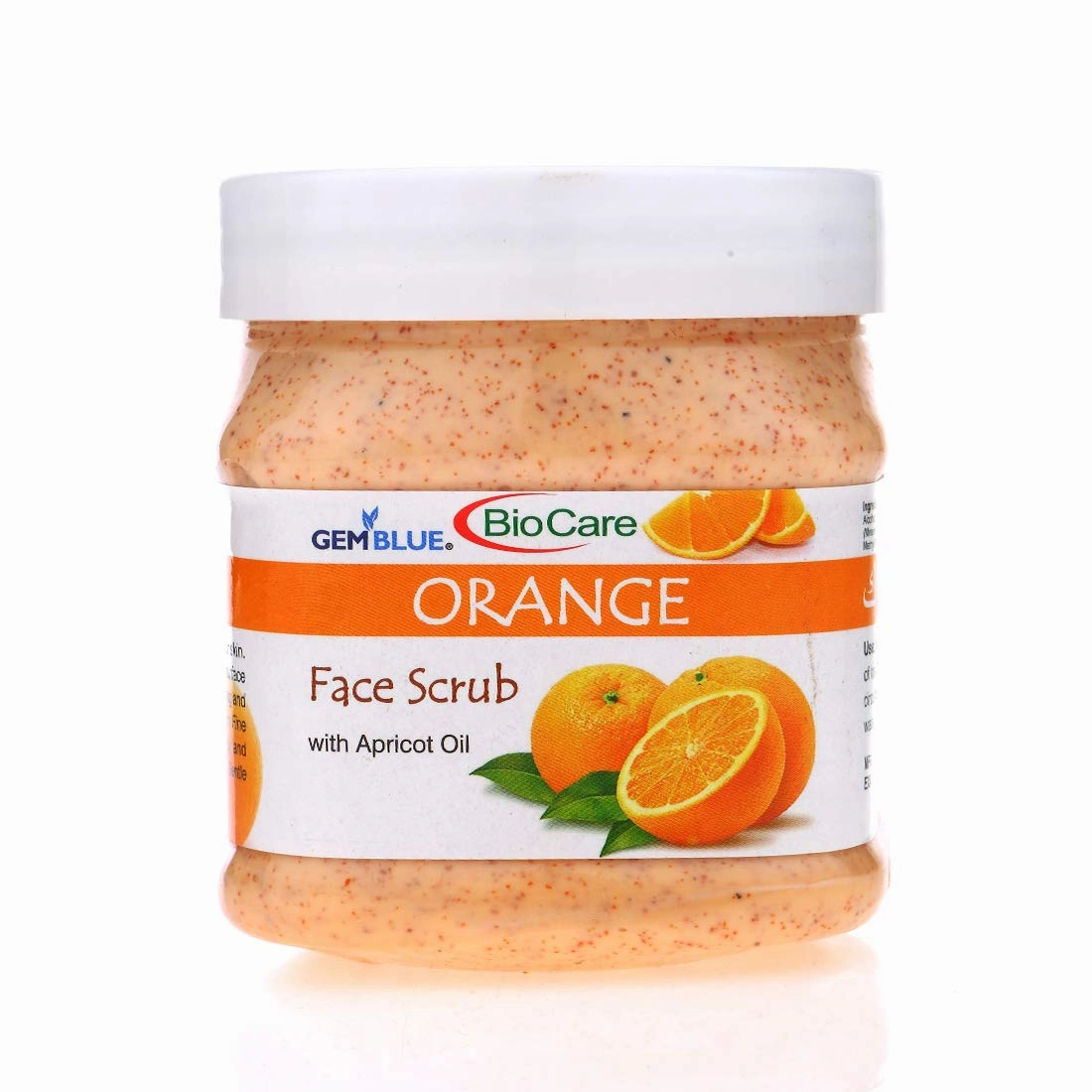 Orange Face Scrub With Apricot Oil 500Ml