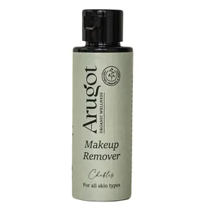 Organic Makeup Remover, Almond Oil Based Eye and Facial Cosmetic Cleanser, Made in Israel, 3.6 Fl Oz