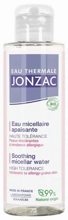 Organic Soothing Micellar Water, 100ml, Natural Makeup Remover for Sensitive Skin