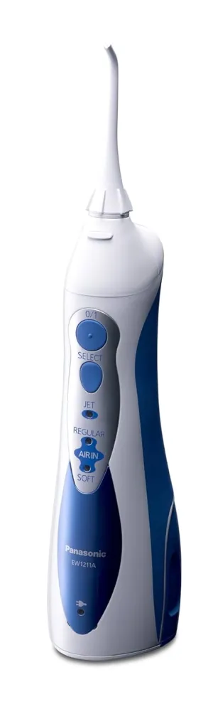 Panasonic Cordless Water Flosser, 3 Speed Pressure Settings Oral Irrigator, Washable, Rechargeable Portable For Travel And Home - EW2A
