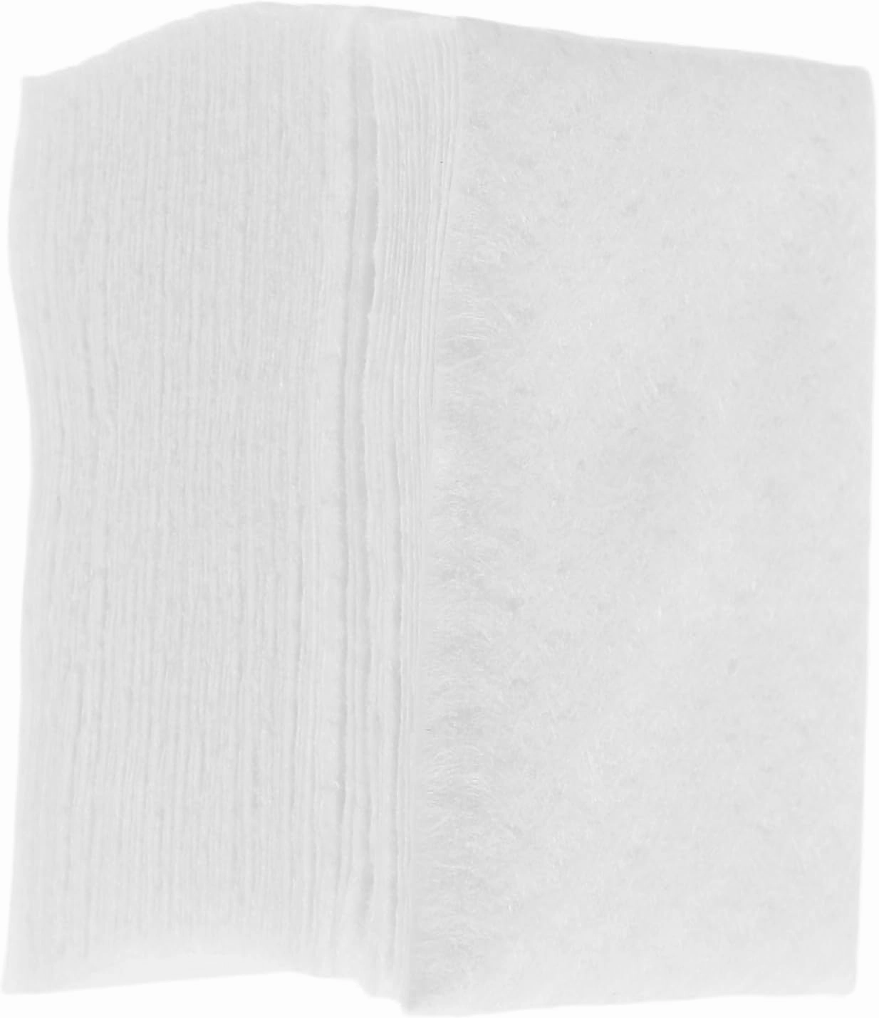 PartyKindom 1000pcs Gentle Cotton Makeup Pads Non Woven Face Rounds for Sensitive Skin Thick Pearl Texture for Makeup Removal