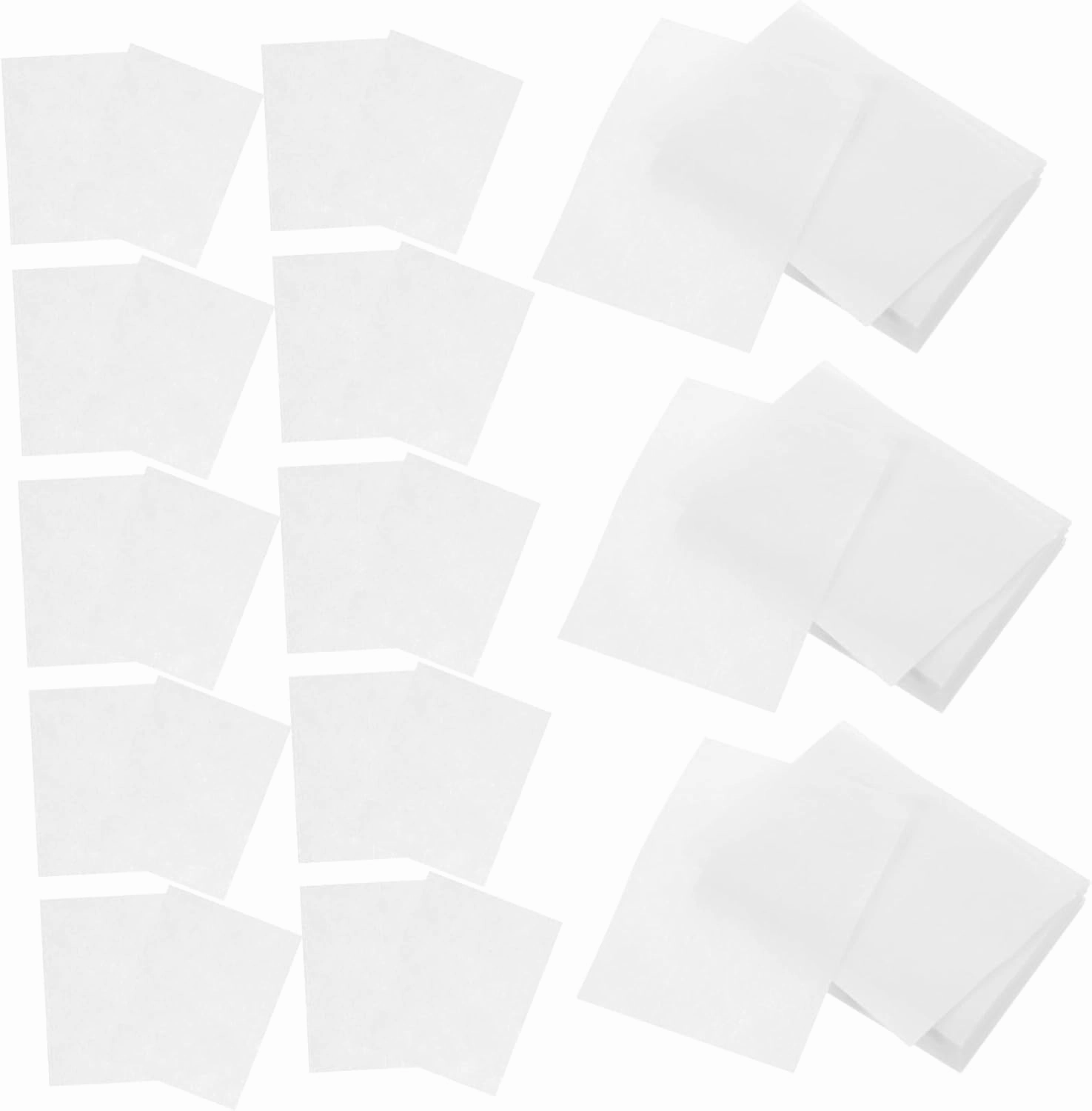 PartyKindom 20 Count Cotton Pads for Toner Makeup Removal Gentle Facial Cleaning Soft Absorbent