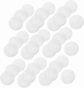 PartyKindom Cotton Face Pads 200pcs Reusable Makeup Removal for Face and Eyes Deep Cleaning Pads