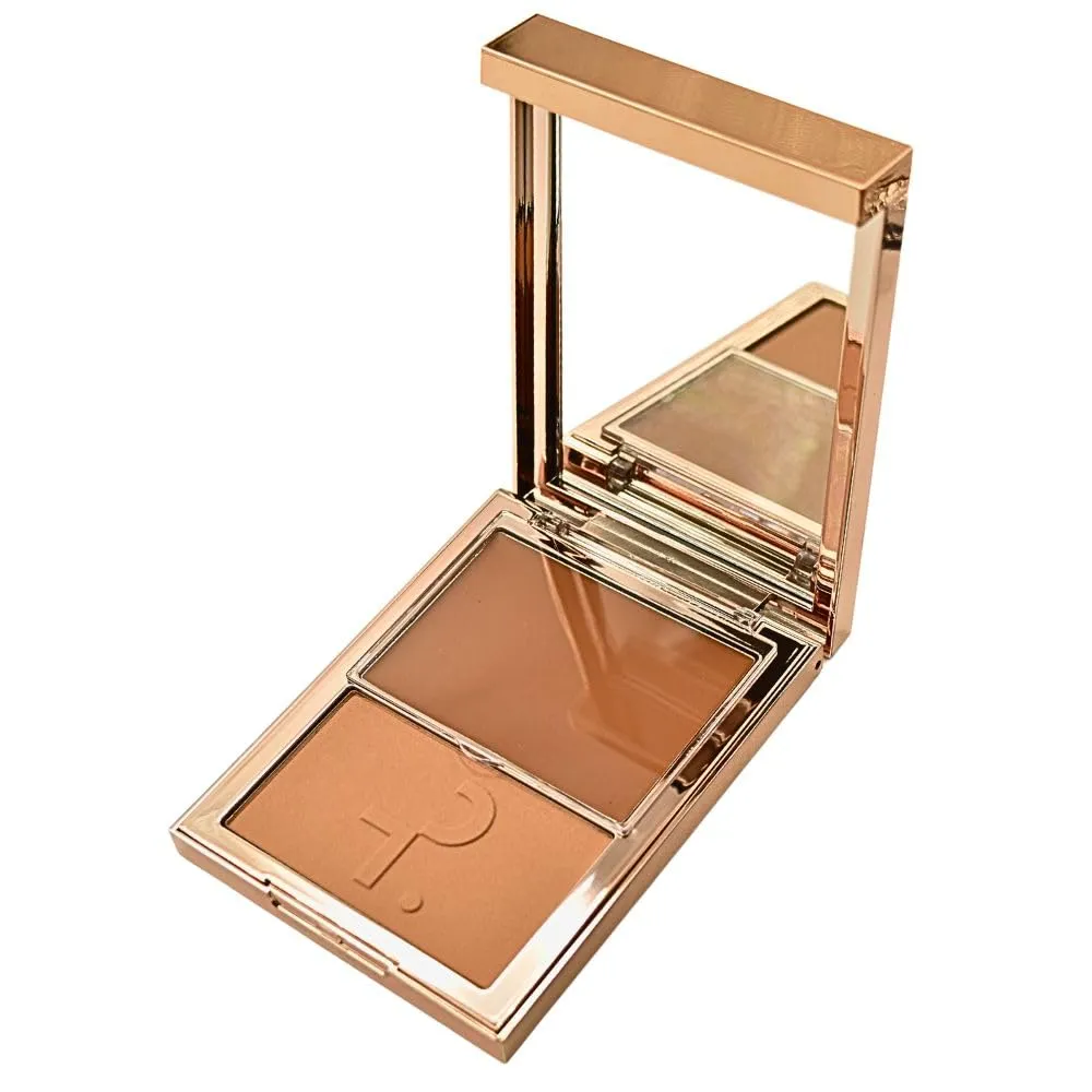 PATRICK TA Major Skin Crème Foundation and Finishing Powder Duo - Medium 4 - Golden Warm