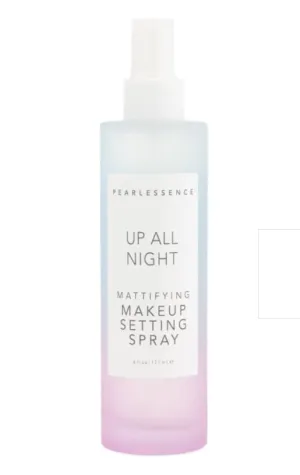 Pearlessence 6oz (CL) Mattifying Makeup Setting Spray Up All Night Mattifying Makeup Setting Spray – 6 Fl Oz | Long-Lasting Shine Control & Lightweight Finish