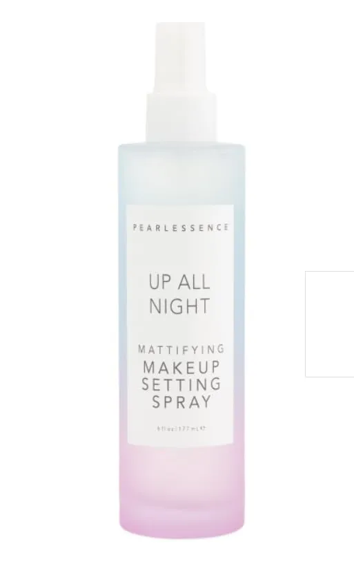 Pearlessence 6oz (CL) Mattifying Makeup Setting Spray Up All Night Mattifying Makeup Setting Spray – 6 Fl Oz | Long-Lasting Shine Control & Lightweight Finish