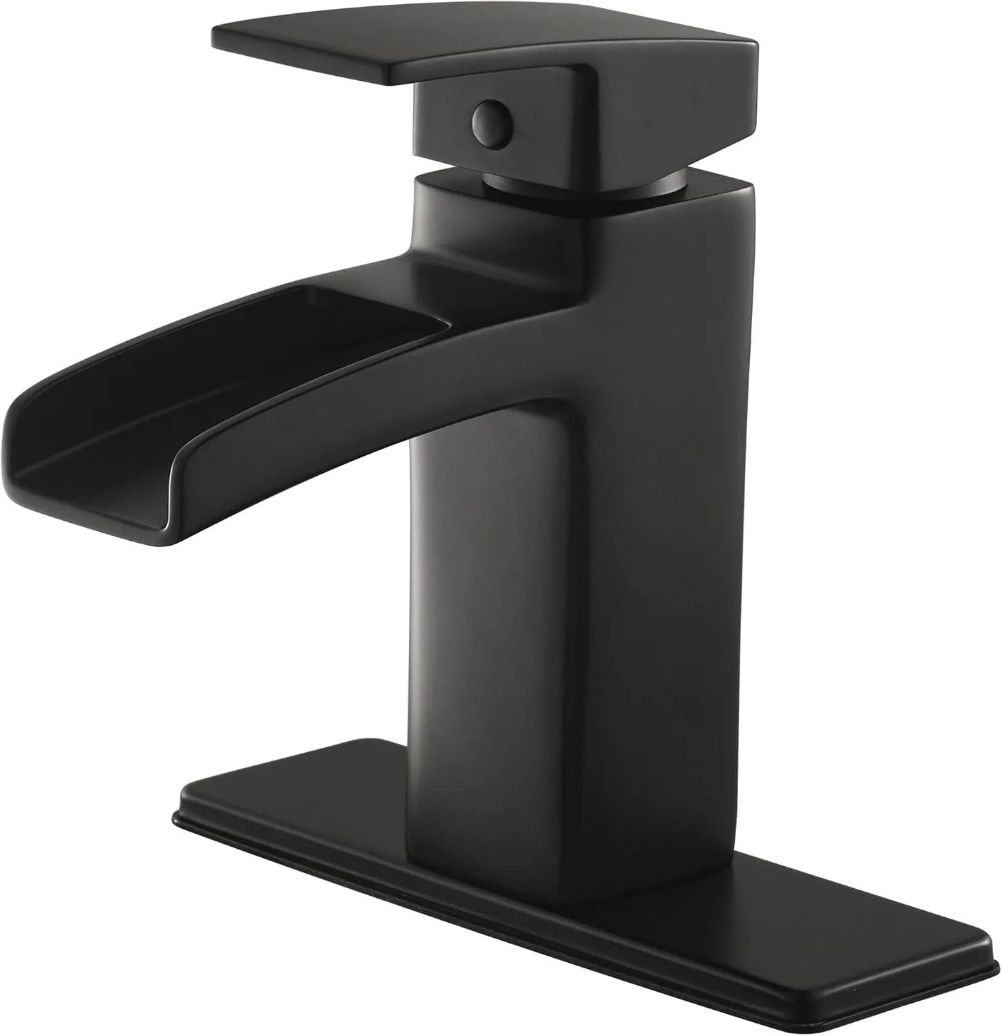 Pfister LG42DF0B Kenzo Single Control 4" Centerset Bathroom Faucet, Matte Black