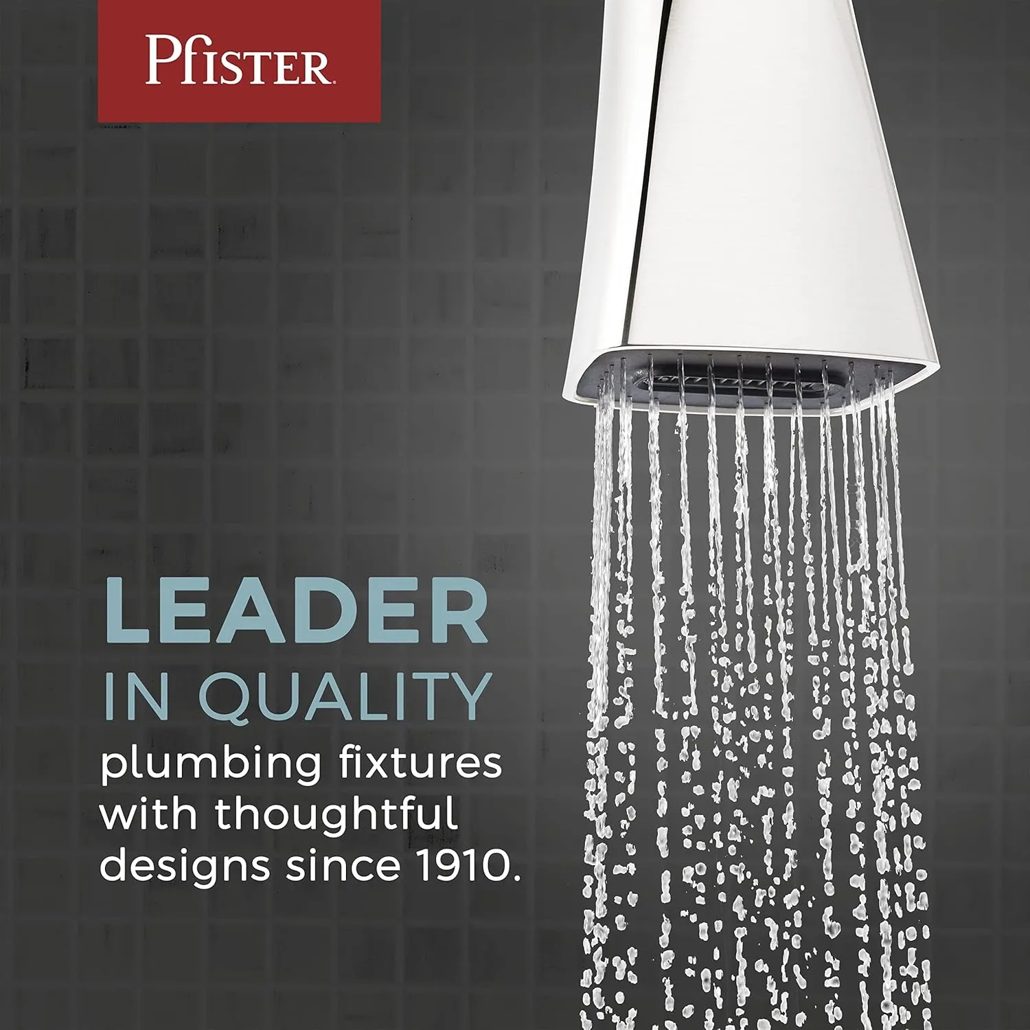 Pfister LG49DF1B Kenzo 2-Handle Wall Mount Bathroom Faucet, Matte Black