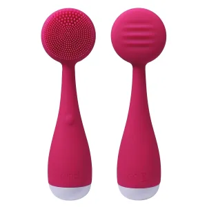 PMD Clean Mini - Smart Facial Cleansing Device with Silicone Brush & Anti-Aging Massager - Waterproof - SonicGlow Vibration Technology - Clear Pores and Blackheads - Lift, Firm, and Tone Skin