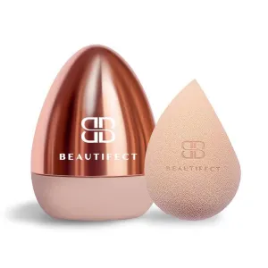 Pod & Blender - Makeup Sponge with Protective Pod - Ventilated Makeup Sponge Holder for Makeup Blender - Includes Beauty Blender Sponge for Women