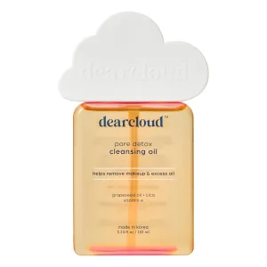 Pore Detox Cleansing Oil – Korean Cleansing Oil Makeup Remover for Face with Cica and Vitamin E (5 fl oz)