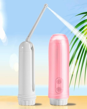 Portable Bidet -Travel Bidet Sprayer for Toilet, Electric Portable Bidet for Personal Hygiene Cleaning/Soothing Postpartum Care, Hemorrhoid Treatment