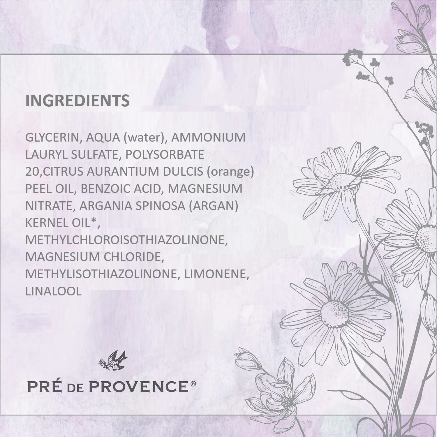 Pre de Provence Moroccan Argan Oil Nourishing, Cleansing Oil - Citrus