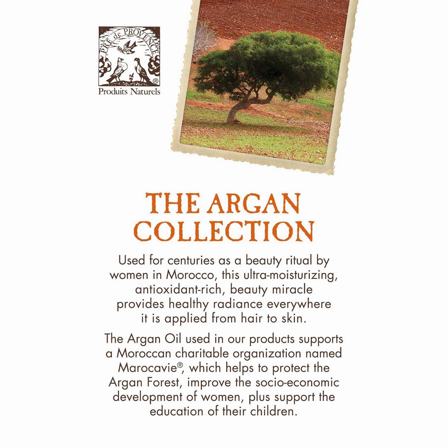 Pre de Provence Moroccan Argan Oil Nourishing, Cleansing Oil - Citrus