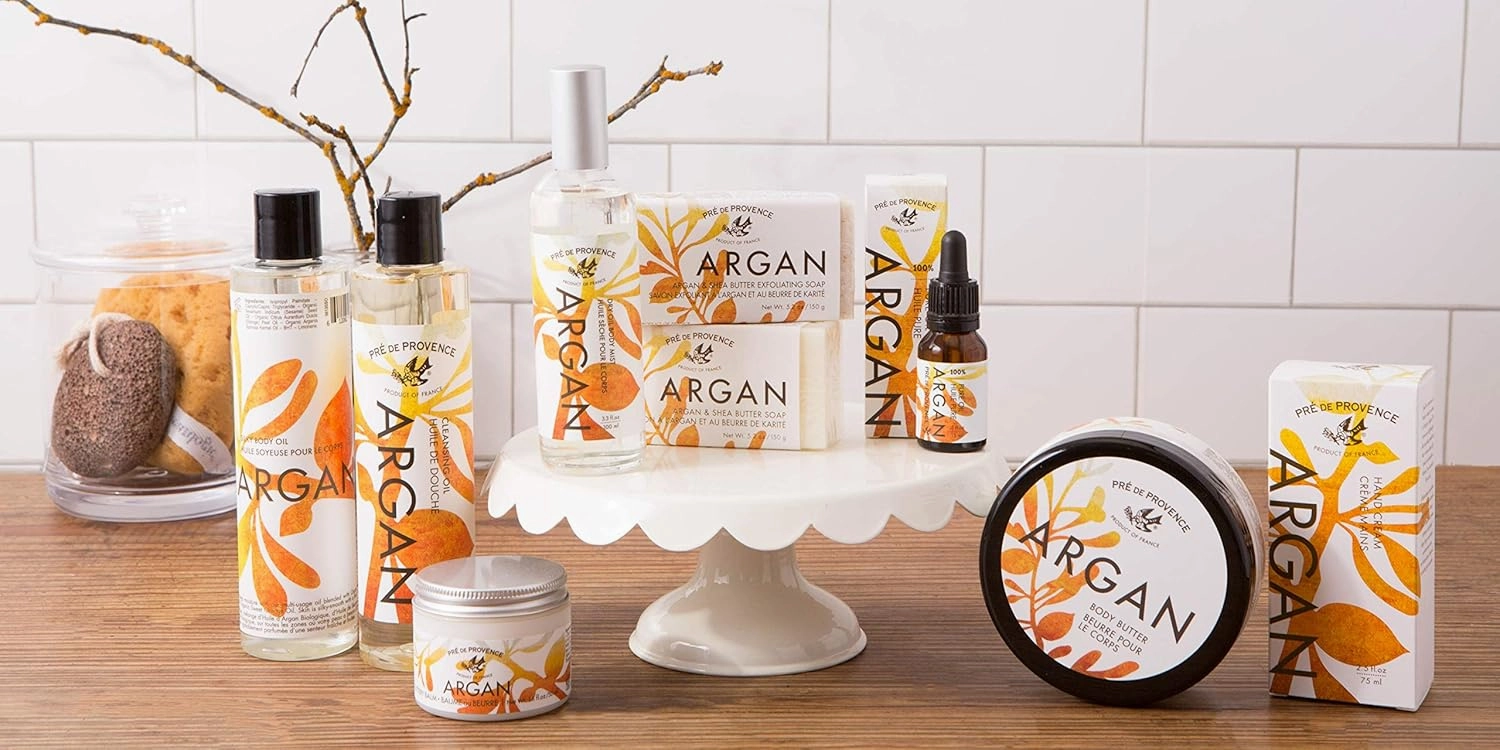 Pre de Provence Moroccan Argan Oil Nourishing, Cleansing Oil - Citrus