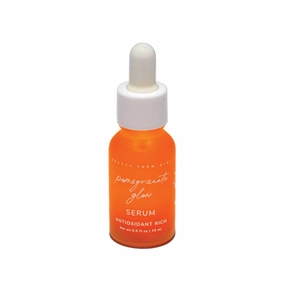 Pretty Farm Girl Pomegranate Glow Natural Face Serum – With Pomegranate, Rosehip, and Jojoba Oils – Lightweight Nourishing Oil for Skin Balance and Protection, 1oz
