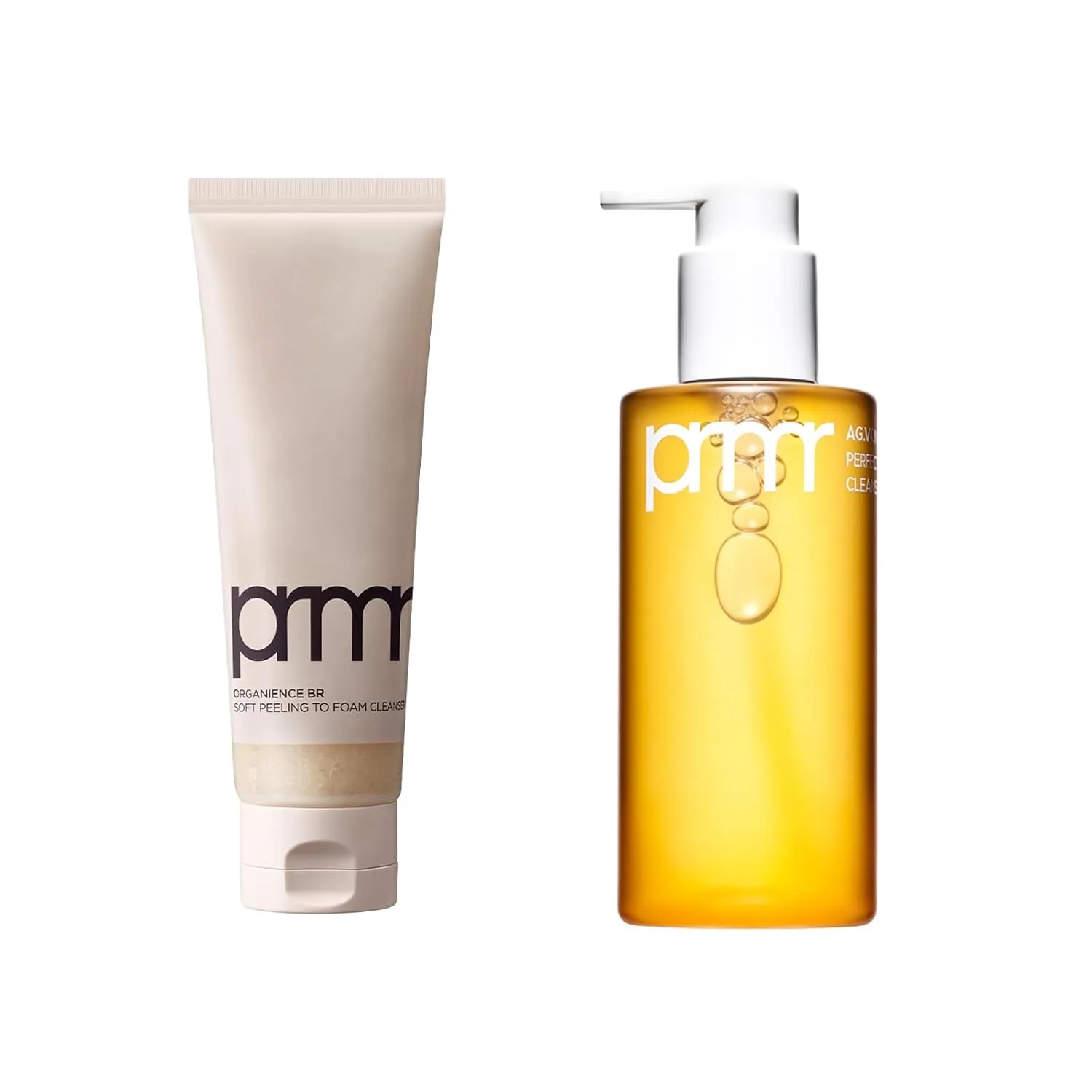 PRIMERA (PRMR Peeling to Foam Cleanser with Oil to Foam Cleanser