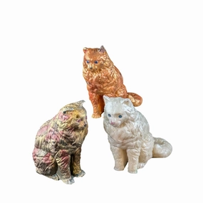 Proud Persian Cats Nourishing Face & Body Soap | Set of 3 | Handmade Artistic Moisturizing Soap | Nourishing Guest Soap | Moisturizing Face Soap | Unique Art